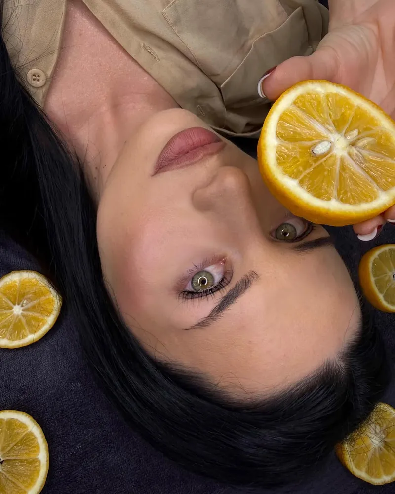 Tratament facial cu citrice pentru luminozitate, Before & After Timișoara